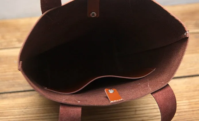 Stylish LEATHER WOMEN Bucket Tote BAG Barrel Tote Purses FOR WOMEN