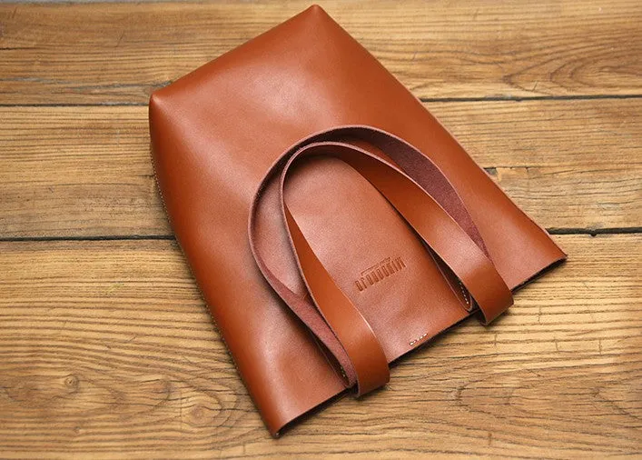 Stylish LEATHER WOMEN Bucket Tote BAG Barrel Tote Purses FOR WOMEN