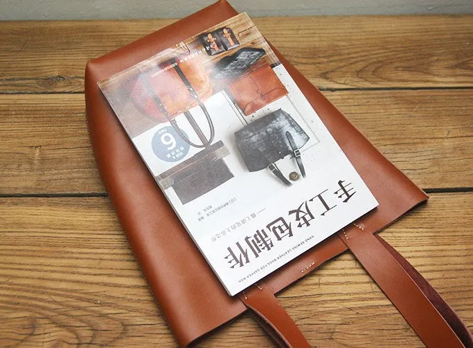 Stylish LEATHER WOMEN Bucket Tote BAG Barrel Tote Purses FOR WOMEN
