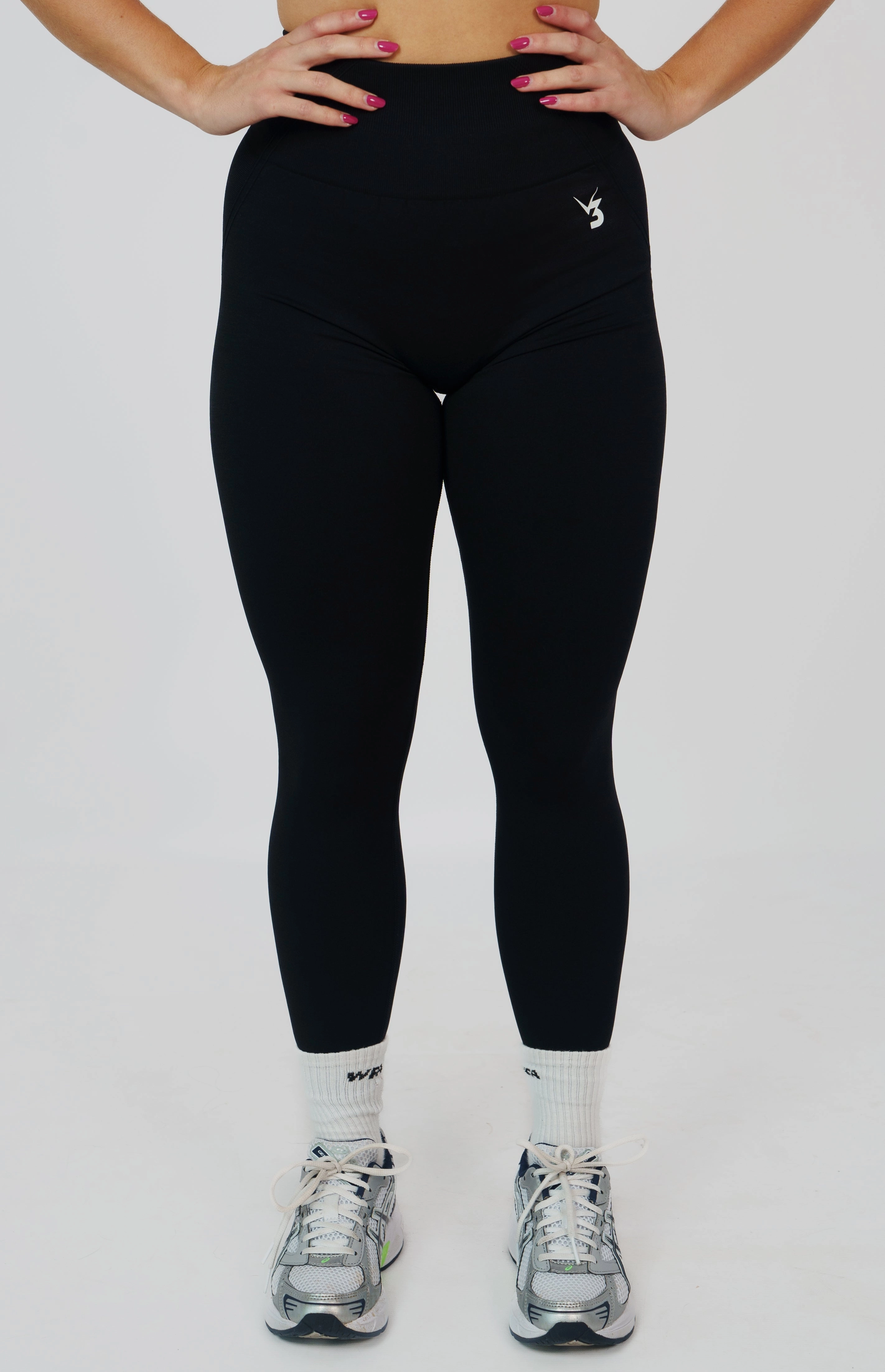 Tempo Seamless Scrunch Leggings - Black