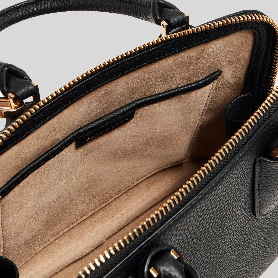 T.O.R.Y B.U.R.C.H Swing Leather Tote Bag