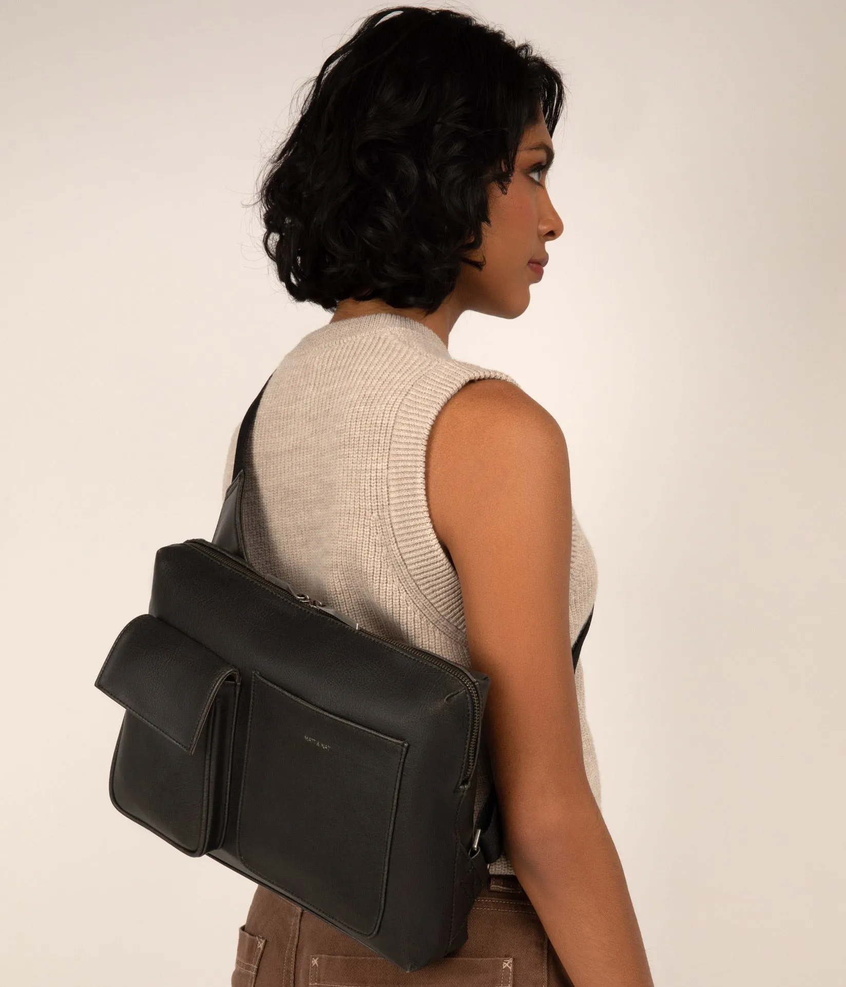 TREY Vegan Sling Bag - Vintage