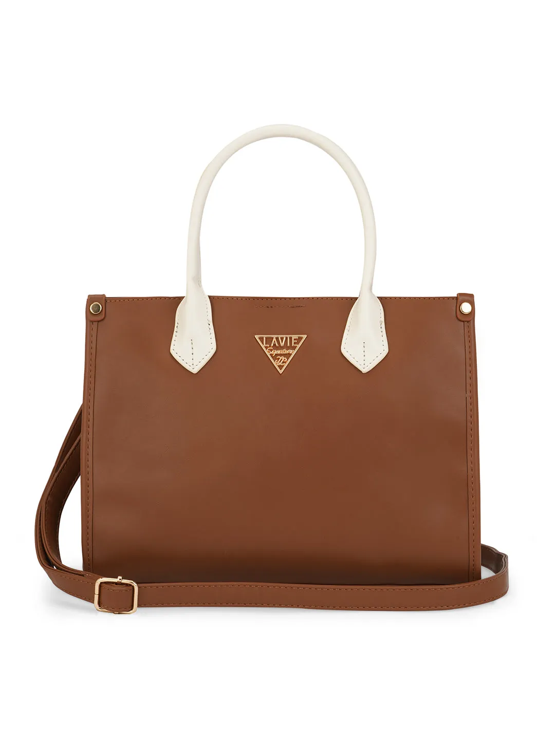 Trinidad 3 Compartment Box Medium Satchel Bag