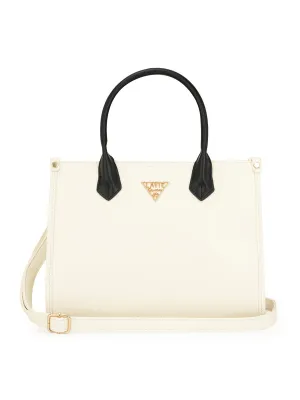 Trinidad 3 Compartment Box Medium Satchel Bag