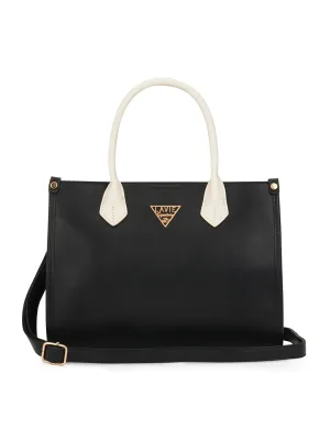 Trinidad 3 Compartment Box Medium Satchel Bag