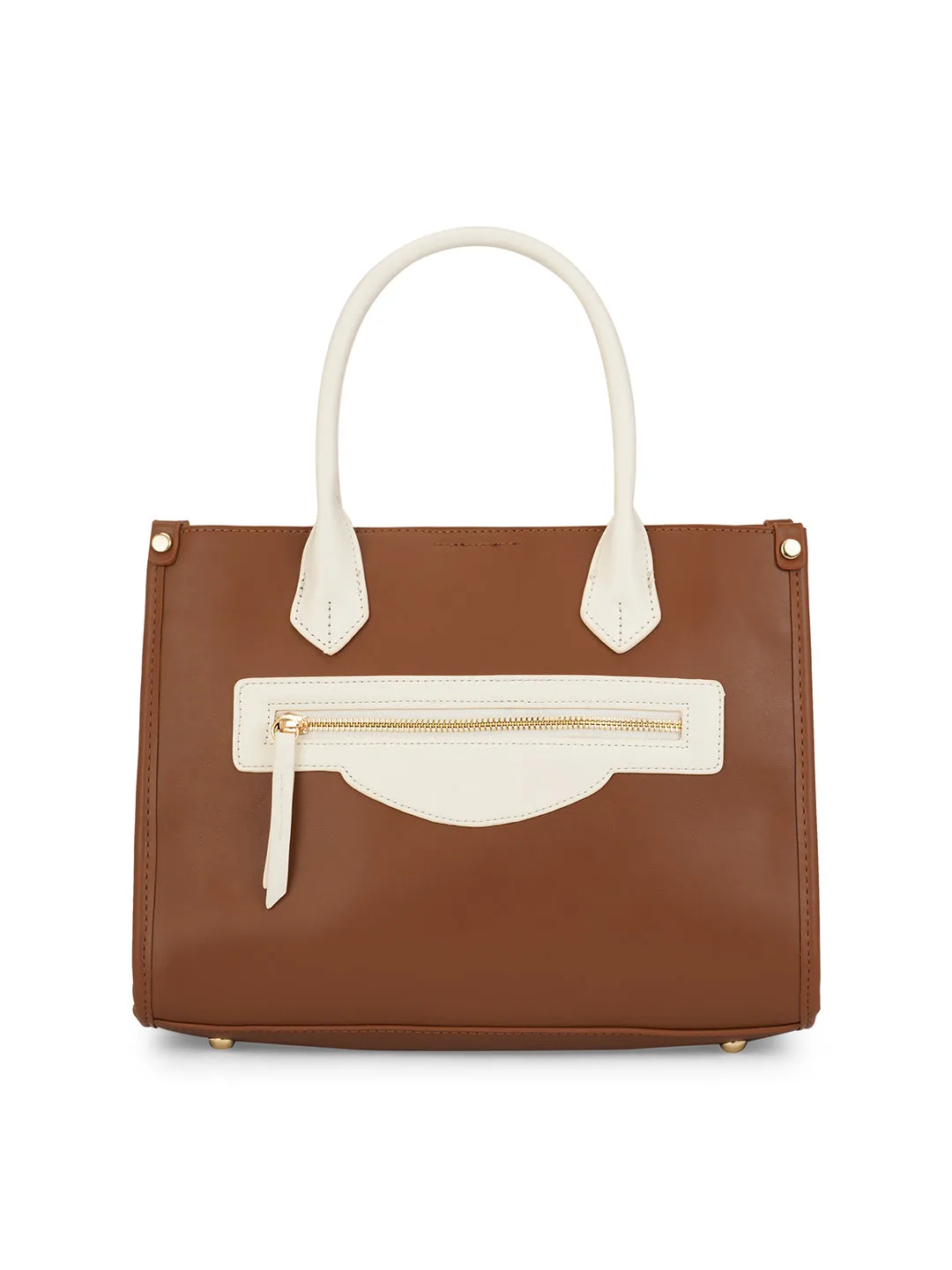 Trinidad 3 Compartment Box Medium Satchel Bag