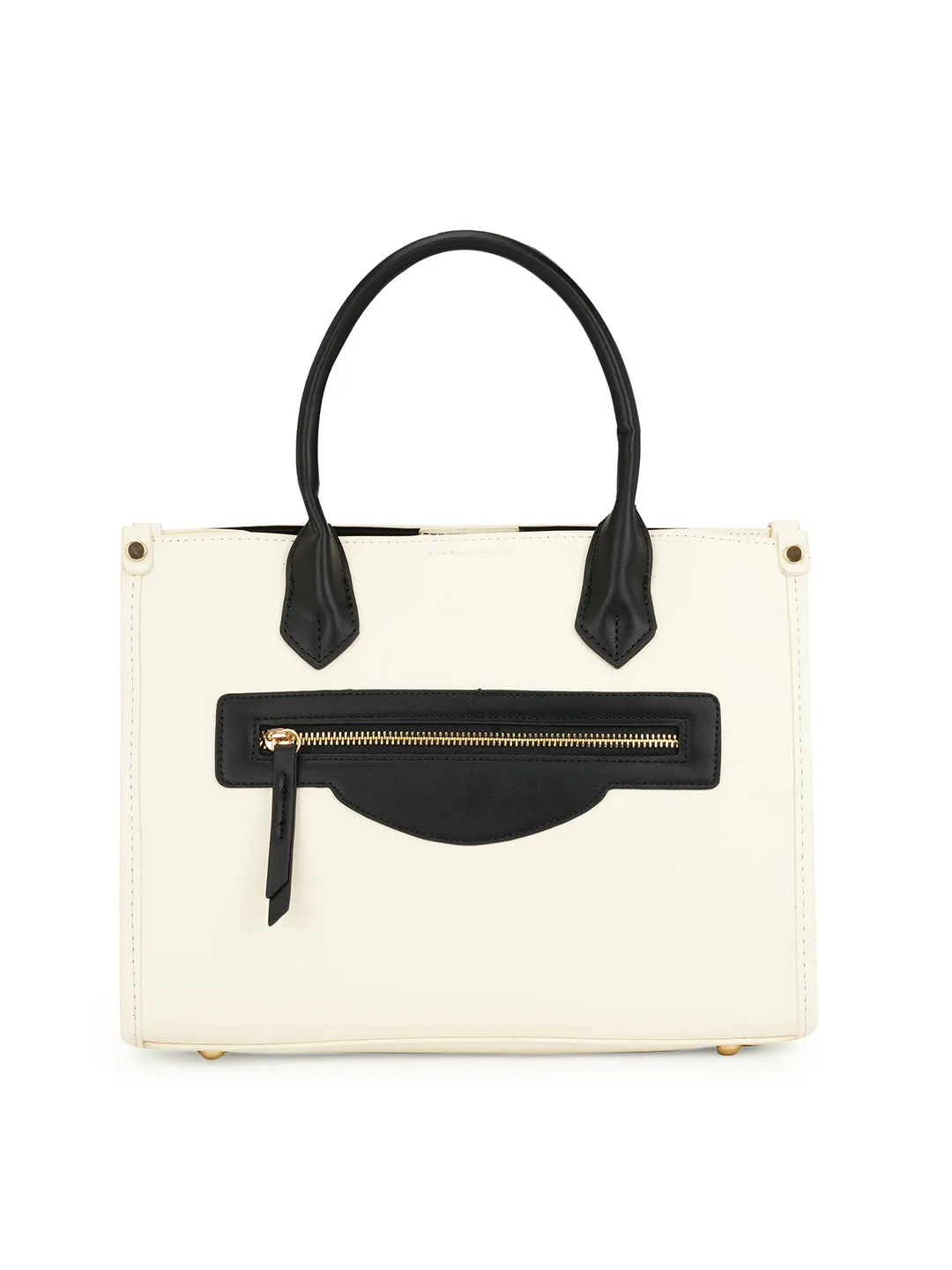 Trinidad 3 Compartment Box Medium Satchel Bag