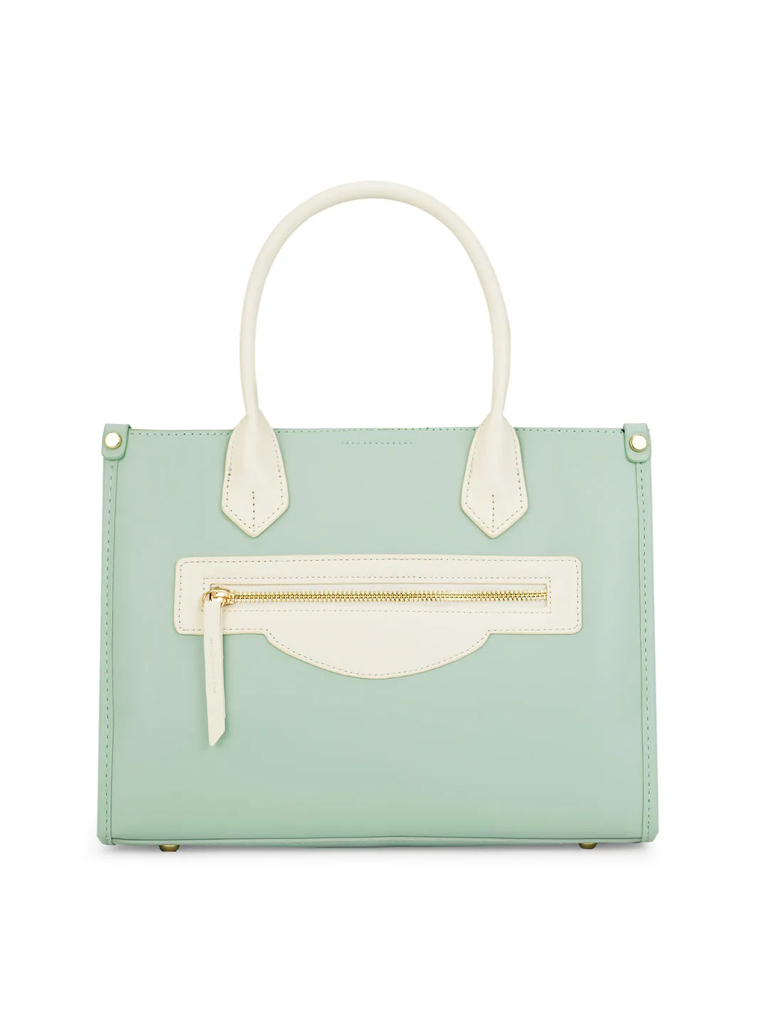 Trinidad 3 Compartment Box Medium Satchel Bag