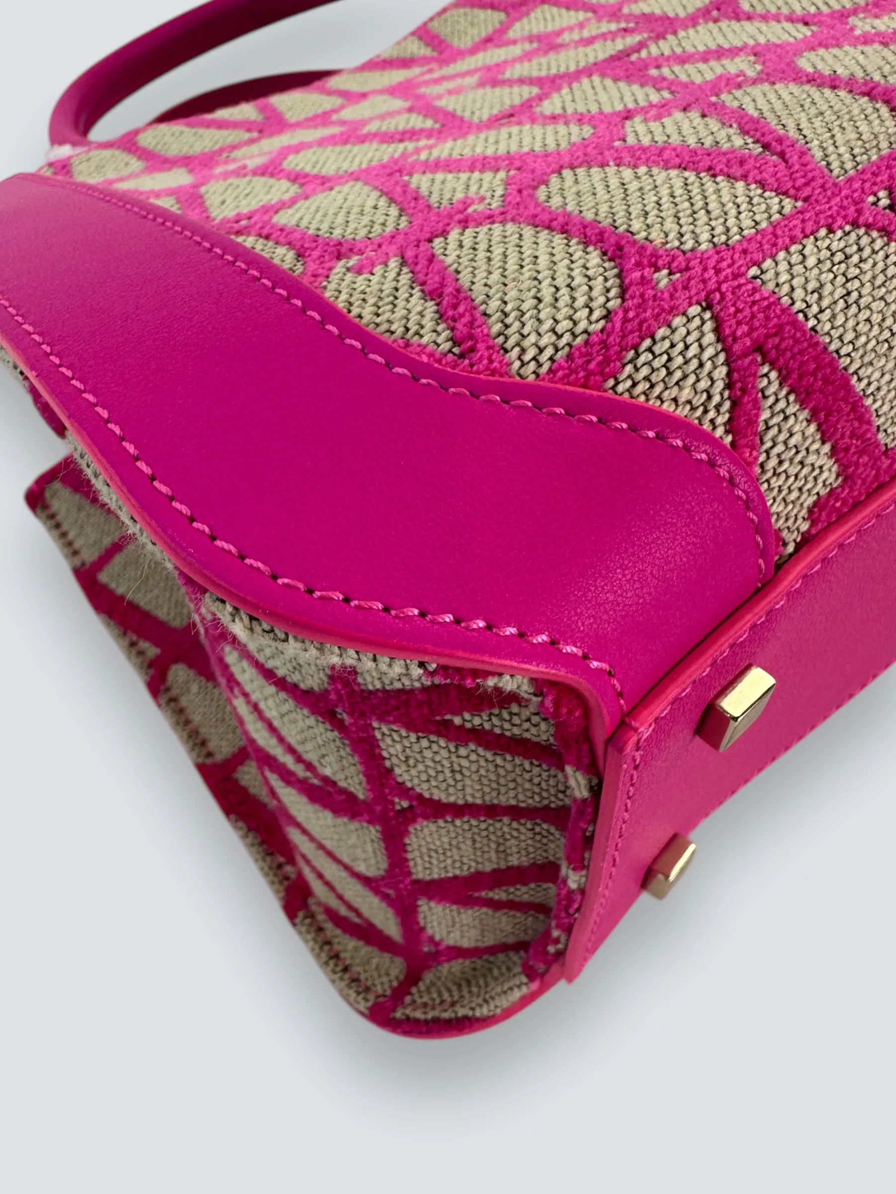 Valentino Garavani VLogo Small Tote Pink Bag
