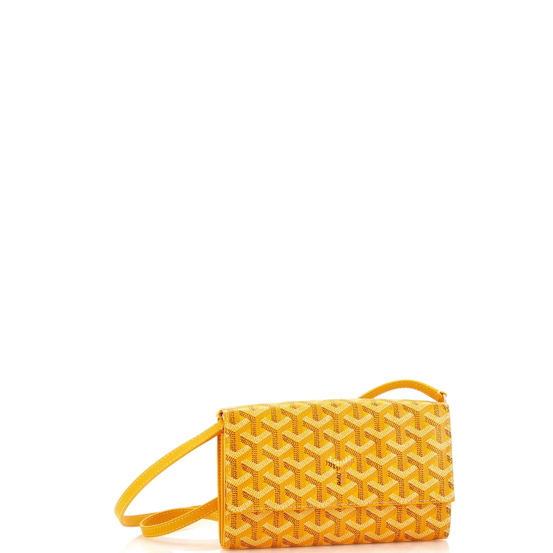 Varenne Continental Wallet with Strap Coated Canvas