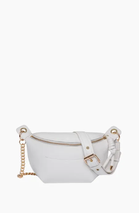Vegan Leather Luxe Convertible Sling Belt Bag