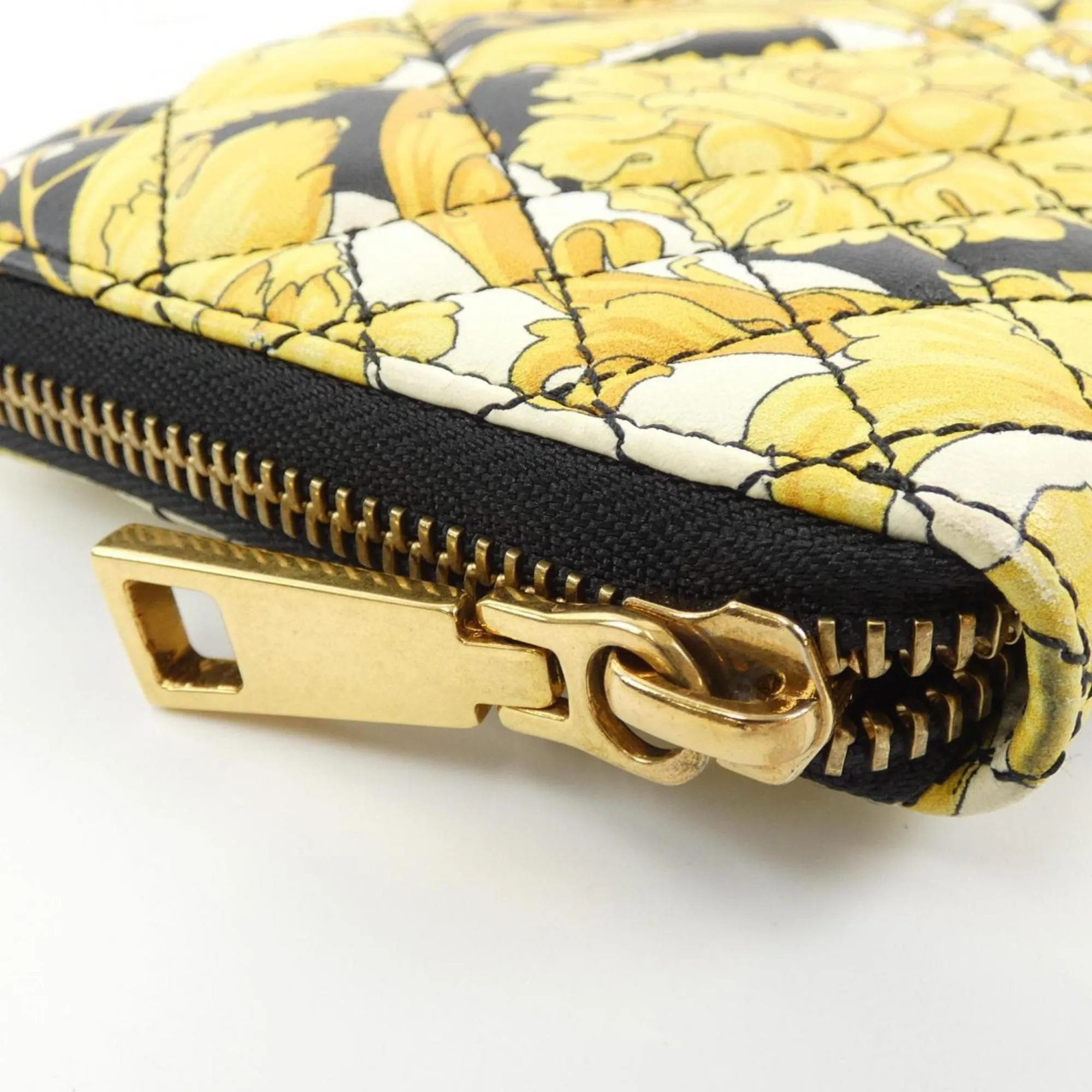 Versace yellow Long Wallet (Bi-Fold) (Pre-Owned)