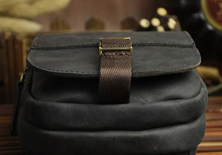 Vintage Leather Belt Pouch for Men Waist Bag BELT BAG For Men