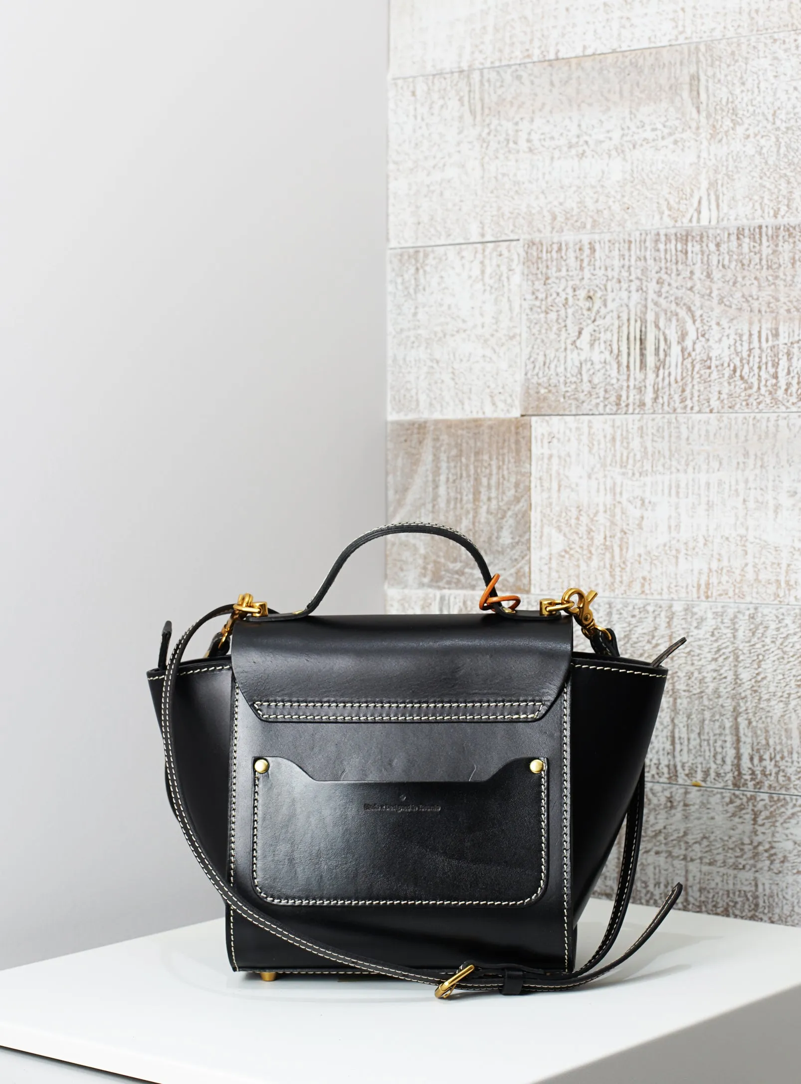 Vive 2.0 Classic Top Handle Satchel - Black