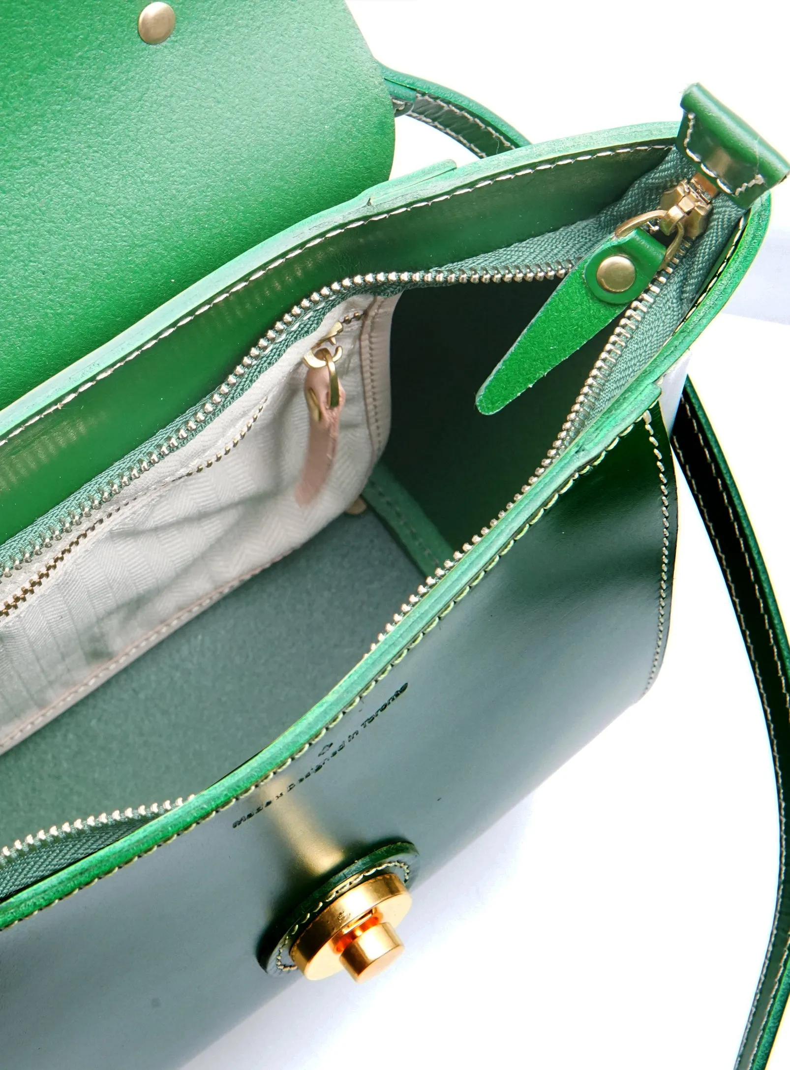 Vive 2.0 Classic Top Handle Satchel - Hunter Green