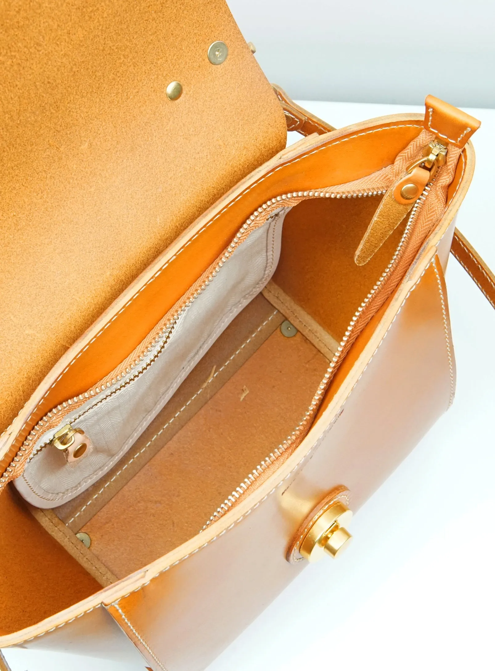 Vive 2.0 Classic Top Handle Satchel - Tan