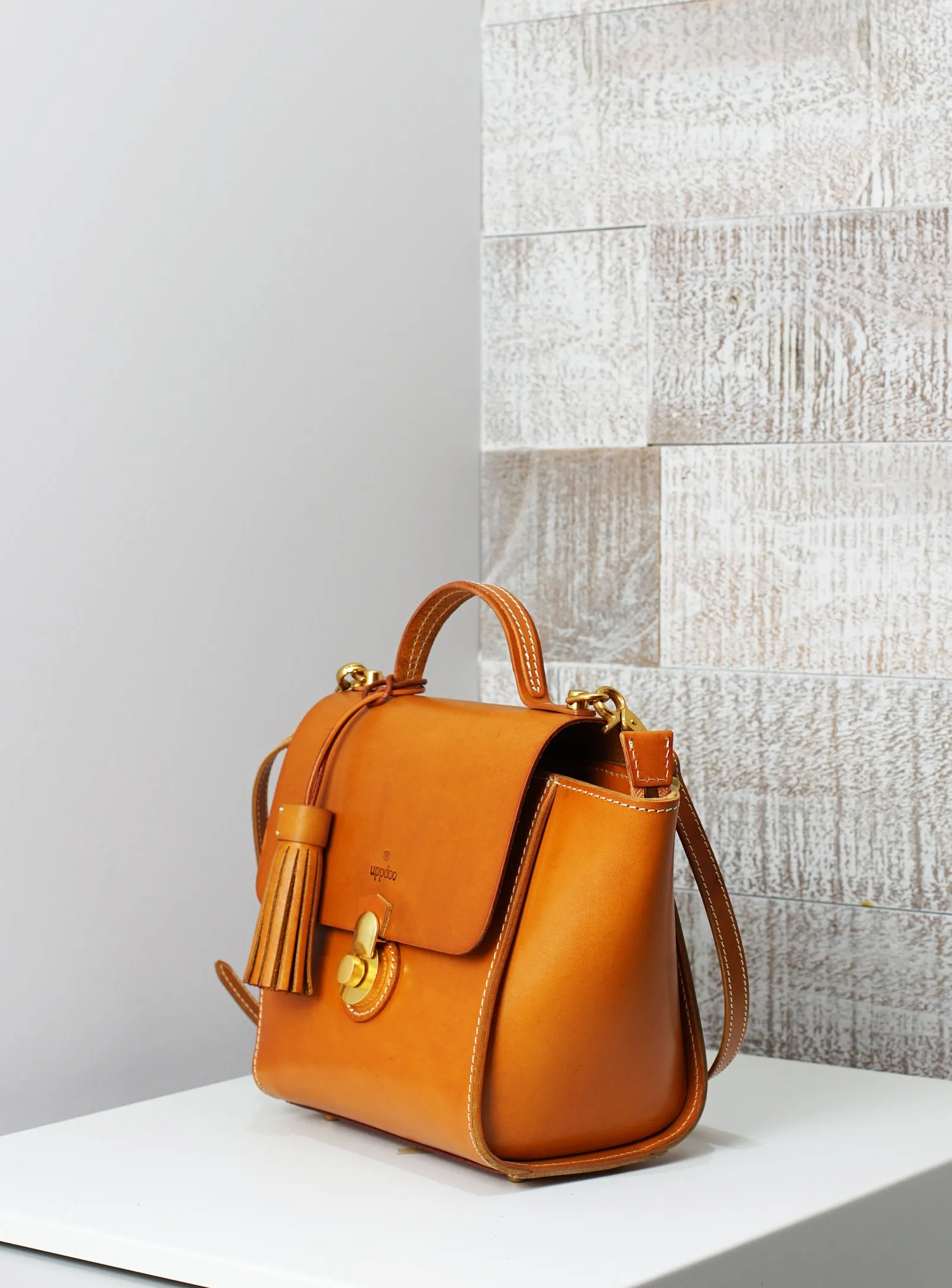 Vive 2.0 Classic Top Handle Satchel - Tan