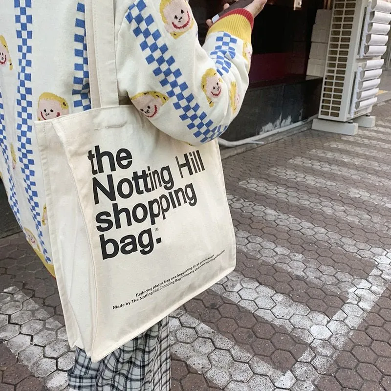 Women Canvas Shopping Bag