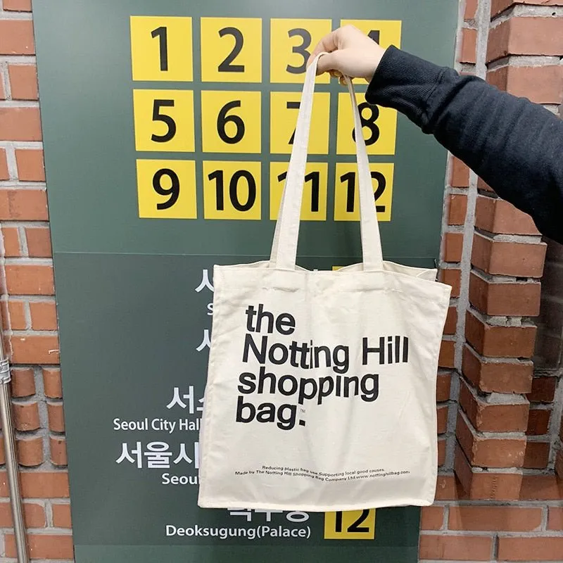 Women Canvas Shopping Bag