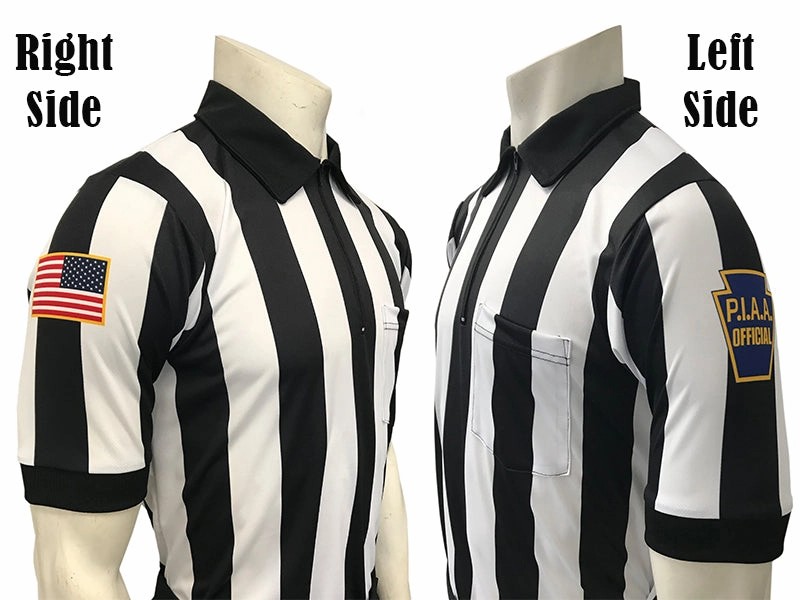 Womens PIAA Smitty 2" Stripe Short Sleeve Shirt